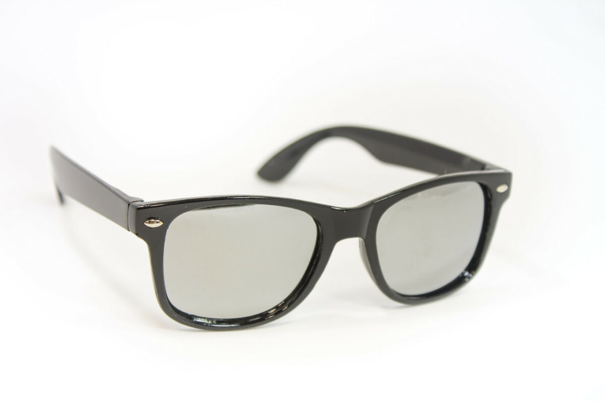 Китай Дитячі Дзеркальні окуляри Чорні 3313 topseason