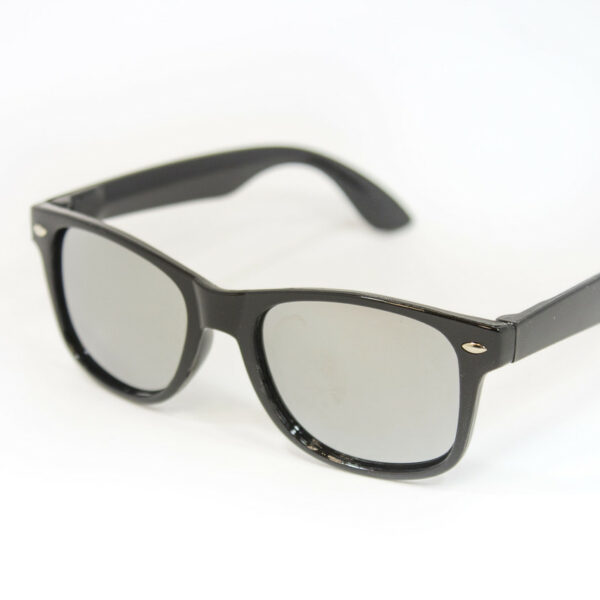 Дитячі Дзеркальні окуляри Чорні 3313 topseason