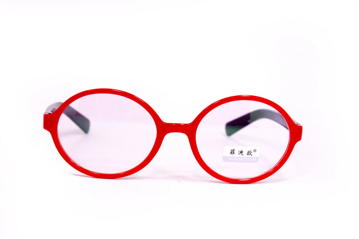 Дитячі окуляри для стилю Червоні 2001-4 topseason Cardeo
