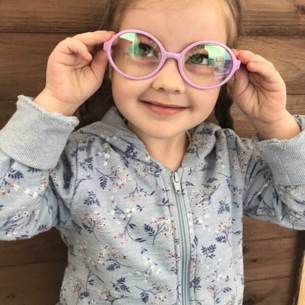 Дитячі окуляри для стилю Рожеві 2001-6 topseason