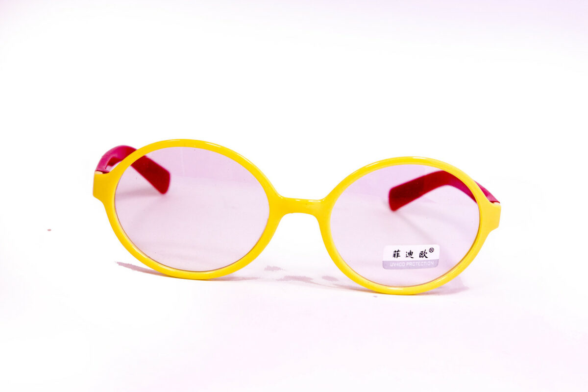 Дитячі окуляри для стилю жовті 2001-3 topseason Cardeo