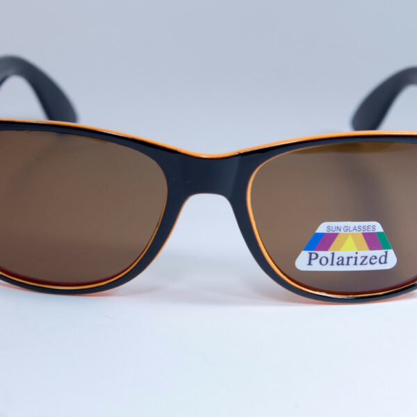 Дитячі окуляри polarized P954-4 чорно-оранжев