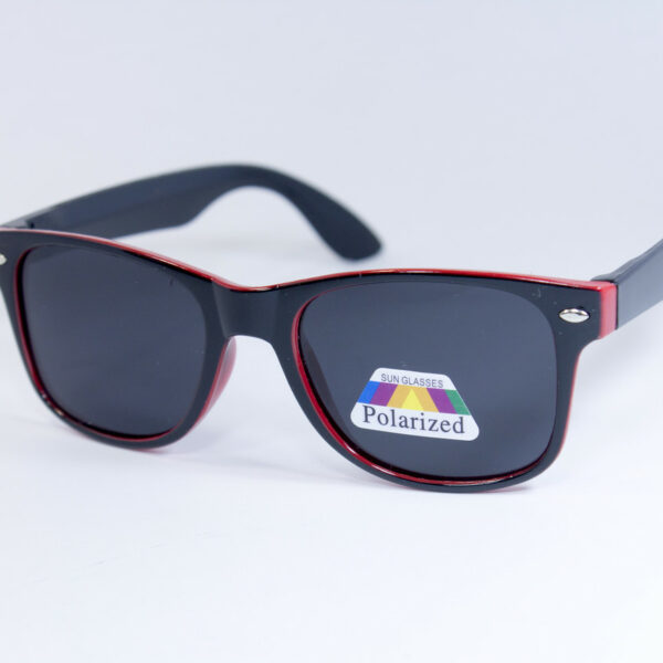 Дитячі окуляри polarized P954-5 чорно-червоні topseason