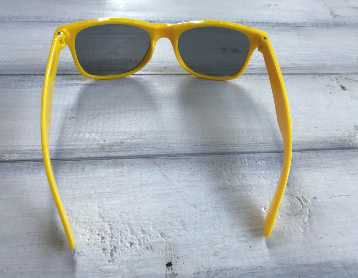 Китай Сонцезахисні окуляри жіночі 1175-3 жовті topseason