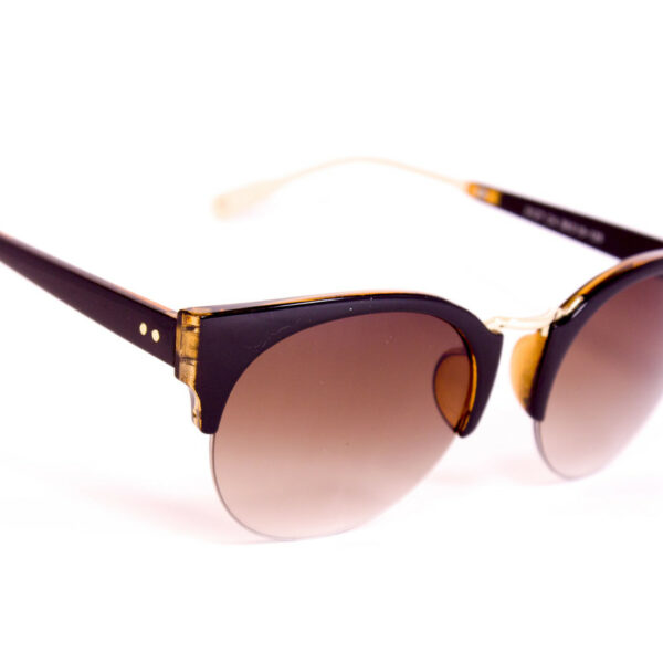 Сонцезахисні окуляри жіночі 8127-1 коричнева лінза topseason Cardeo