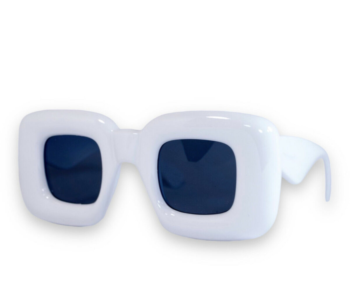 Оригінальні сонцезахисні жіночі окуляри білі 1330-6 topseason