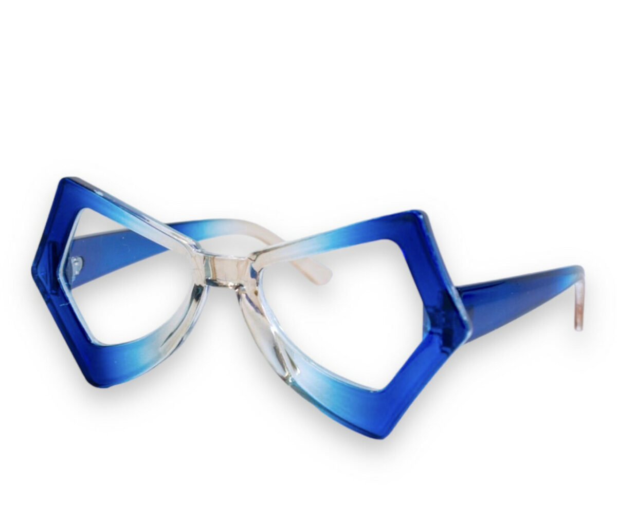 Оригінальні сонцезахисні жіночі окуляри блакитні1330-16 topseason