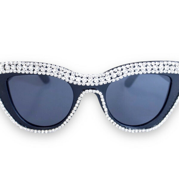 Оригінальні сонцезахисні жіночі окуляри чорні 1330-18 topseason Cardeo
