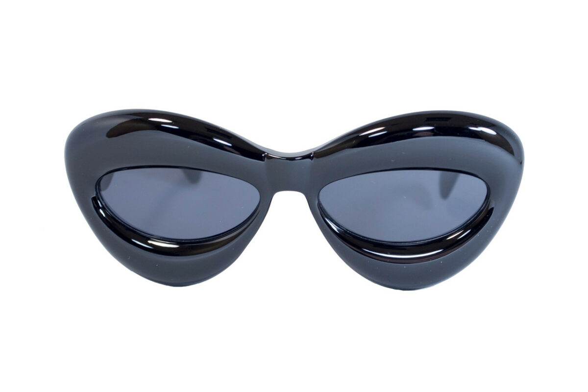 Оригінальні сонцезахисні жіночі окуляри чорні