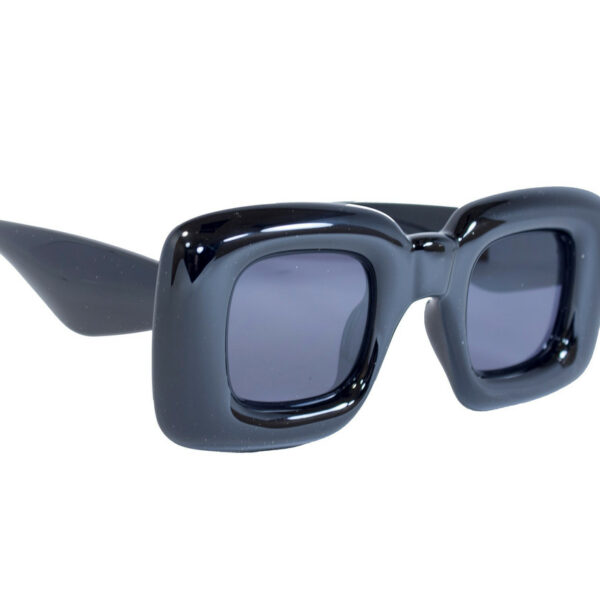 Оригінальні сонцезахисні жіночі окуляри чорні квадратні 1330-1 topseason Cardeo