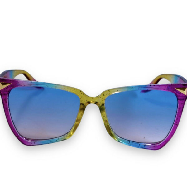 Оригінальні сонцезахисні жіночі окуляри райдужні 1330-15 topseason Cardeo