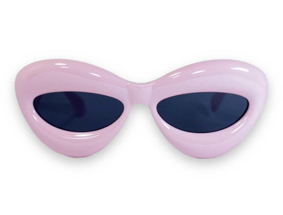 Оригінальні сонцезахисні жіночі окуляри рожеві