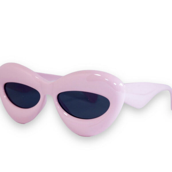 Оригінальні сонцезахисні жіночі окуляри рожеві