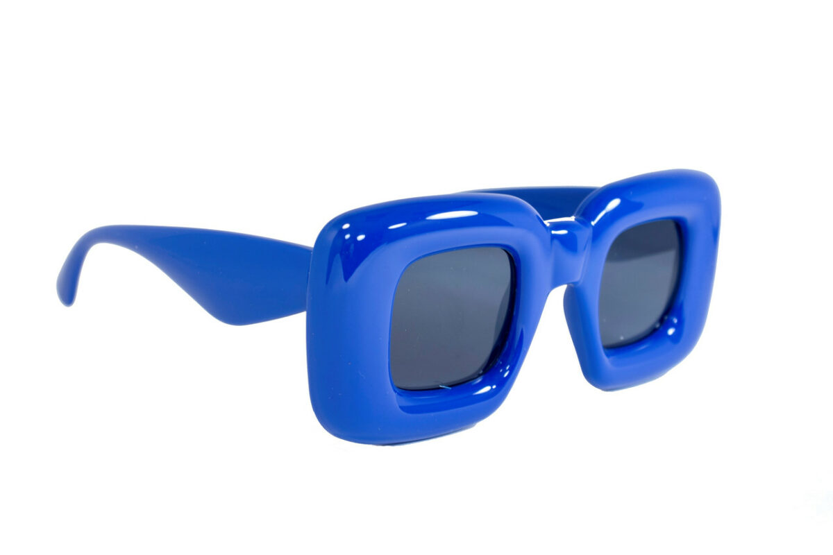 Оригінальні сонцезахисні жіночі окуляри сині 1330-9 topseason Cardeo