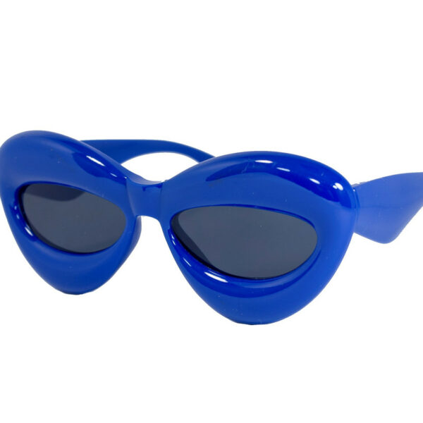 Оригінальні сонцезахисні жіночі окуляри сині