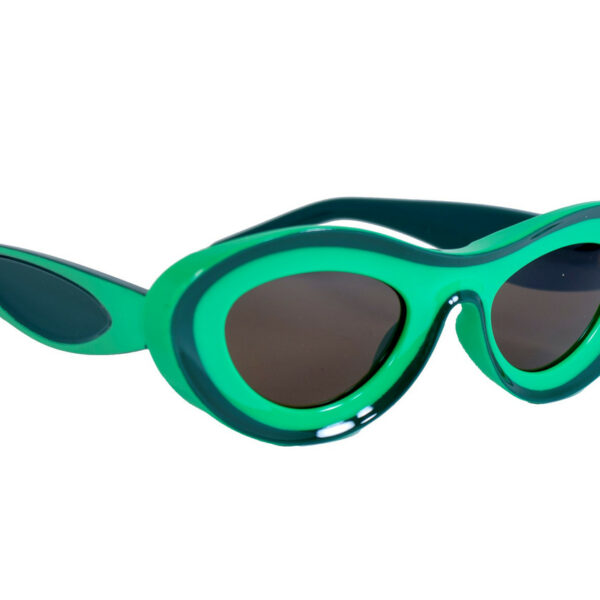 Оригінальні сонцезахисні жіночі окуляри зелені 1330-14 topseason Cardeo