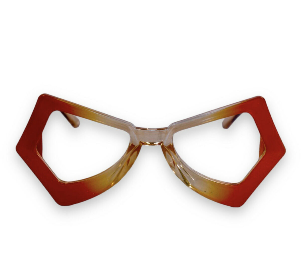 Оригінальні сонцезахисні жіночі окуляри жовтогарячі 1330-17 topseason Cardeo