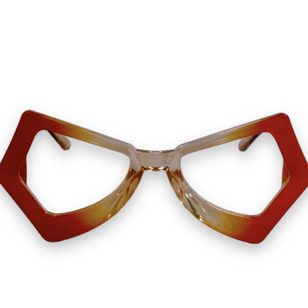 Оригінальні сонцезахисні жіночі окуляри жовтогарячі 1330-17 topseason Cardeo