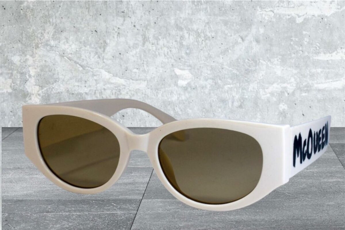 Сонцезахисні жіночі окуляри 19203-4 молочний колір topseason Cardeo