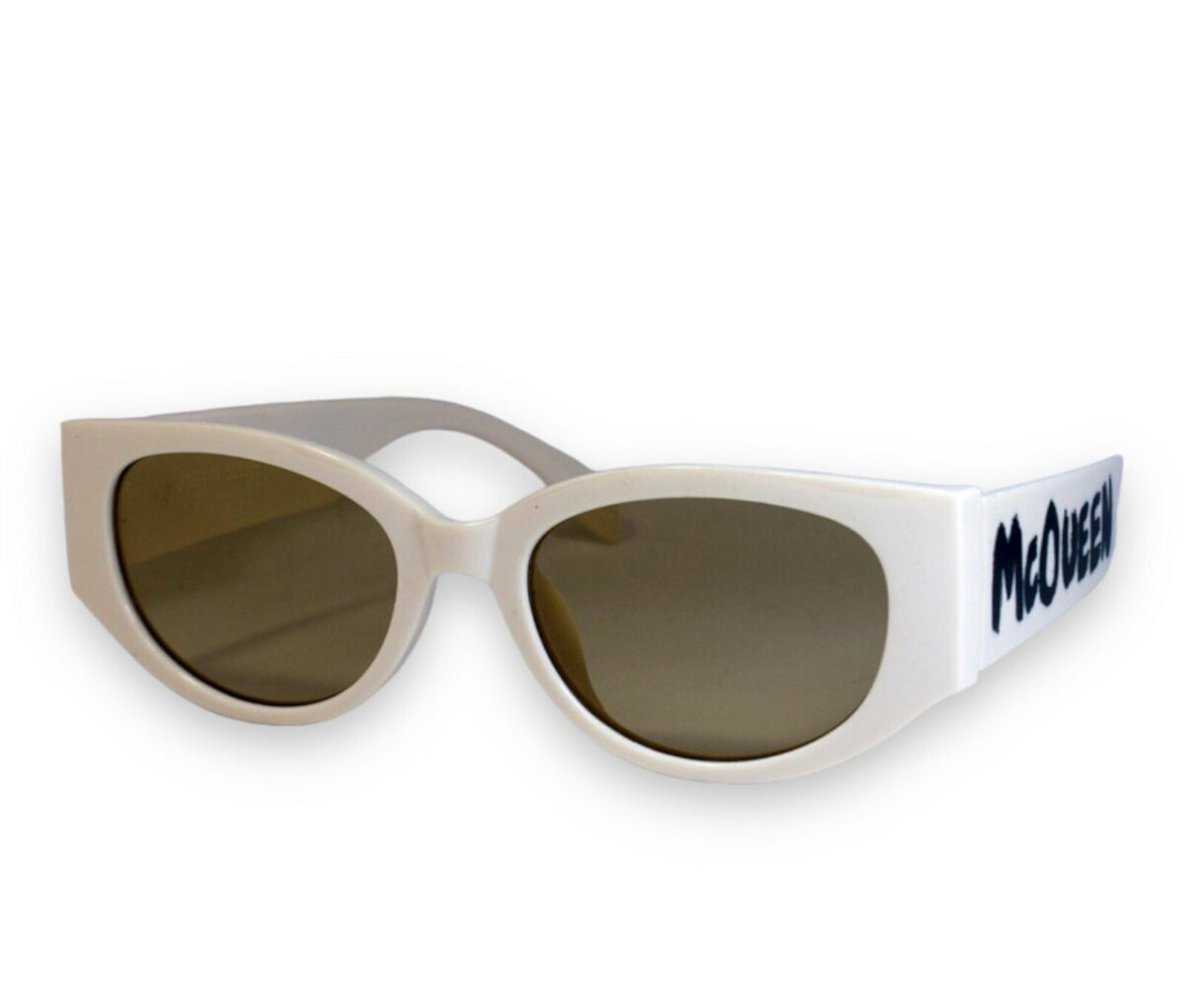 Сонцезахисні жіночі окуляри 19203-4 молочний колір topseason