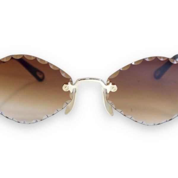 Сонцезахисні жіночі окуляри коричневі 9012-2 topseason Cardeo